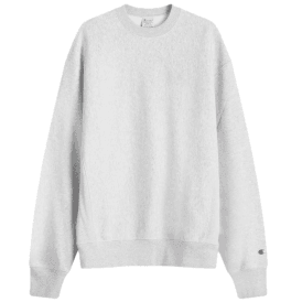 Champion Crew Neck Reverse Weave Sweatshirt - Light Grey