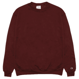 Champion Crewneck Sweatshirt - Burgundy Red