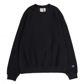 Champion Crewneck Sweatshirt in Black