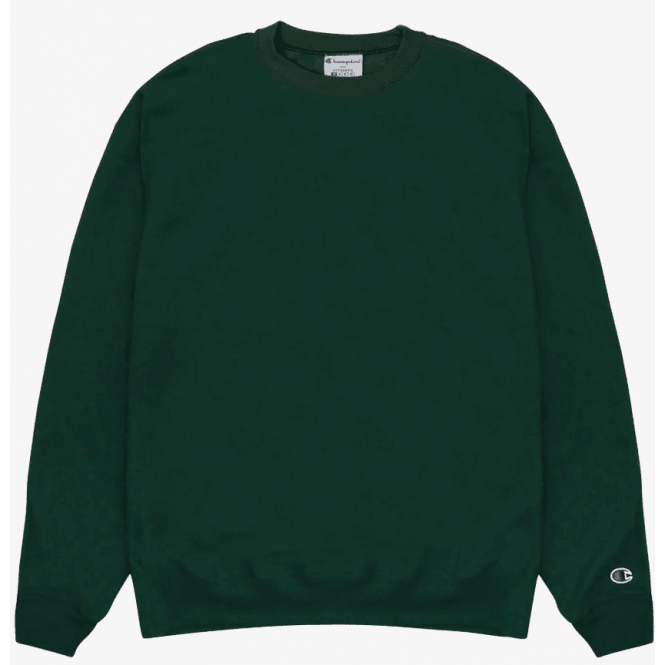 Champion Crewneck Sweatshirt in Green