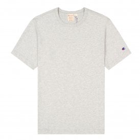 Champion Minimal Combed Cotton T Shirt in Grey