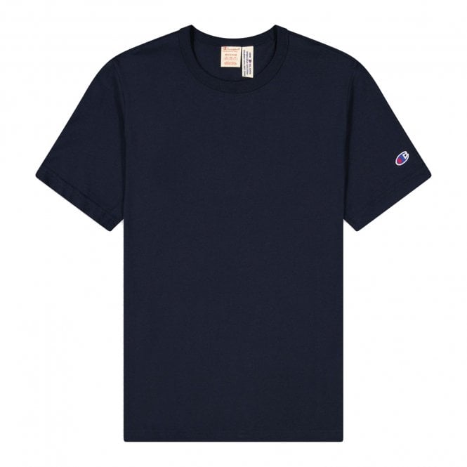 Champion Minimal Cotton Jersey T Shirt in Black