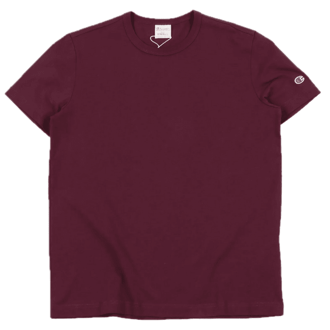 Champion T-Shape Reverse Weave T-Shirt - Burgundy