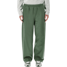 Champion Wide Leg Sweatpants in Green