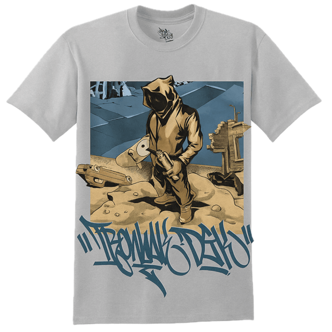 DGK X Ironlak Laquer T-Shirt - Heather Grey