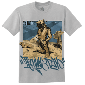 DGK X Ironlak Laquer T-Shirt - Heather Grey