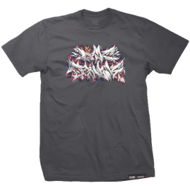 DGK X Ironlak Volts T-Shirt - Charcoal