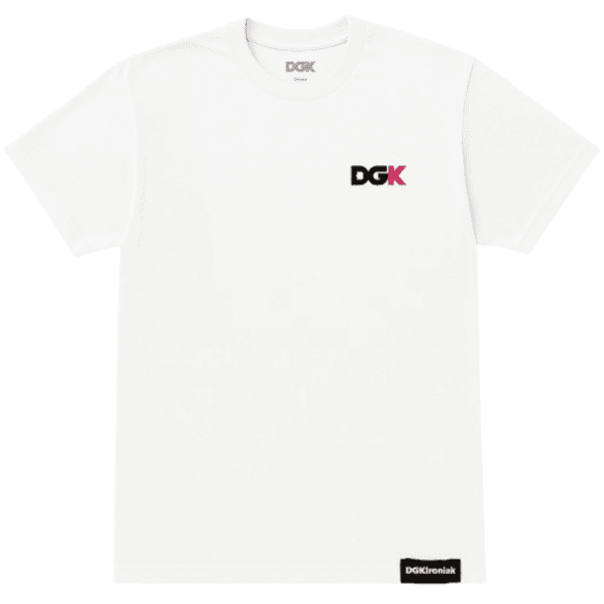 DGK X Ironlak Yard T-Shirt - White