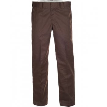 Dickies 873 Slim Straight Work Pant Chocolate Brown