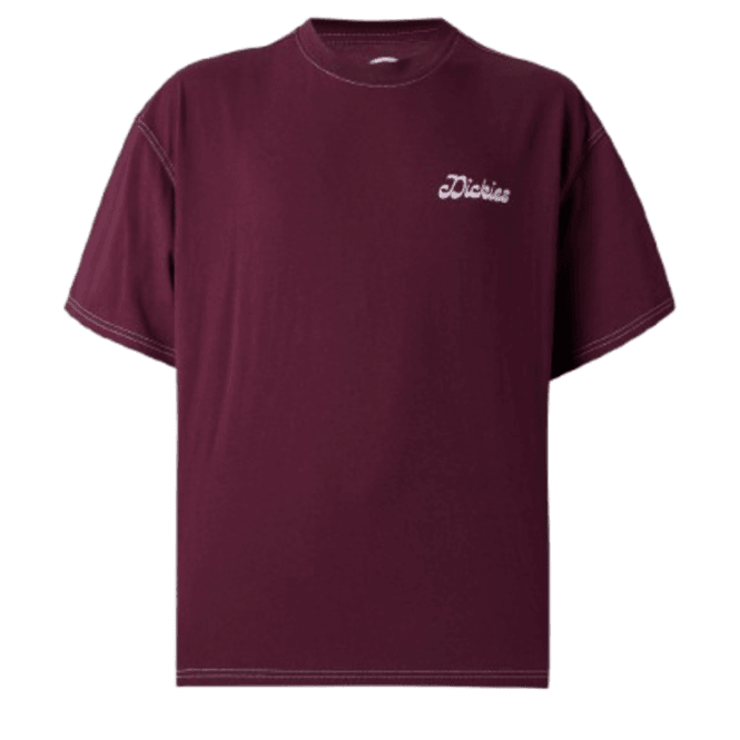 Dickies Cornville Ss Tee Maroon