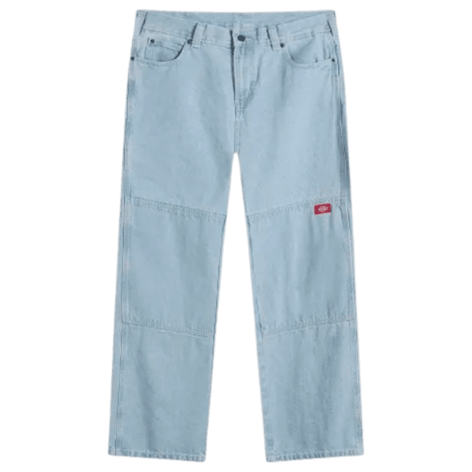 Dickies Dbl Knee Loose Fit Jeans in Vintage Aged Blue