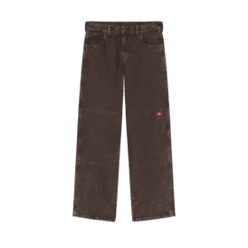 Dickies Double Knee Loose Fit Jeans in Dark Brown