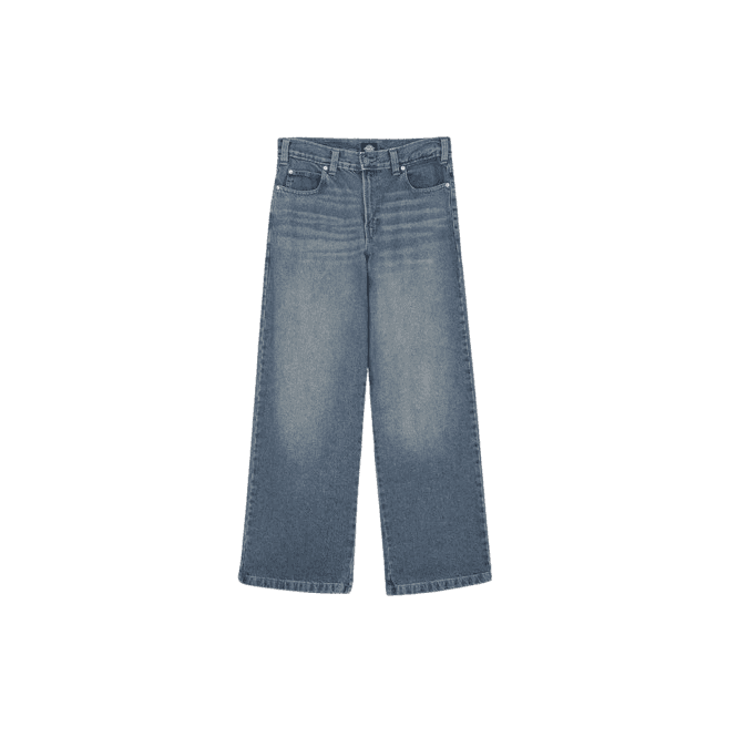 Dickies Hilham Denim Jeans Khaki in Tinted Blue