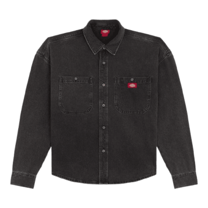 Dickies Mechanic Denim Shirt in Black Wash
