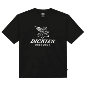 Dickies Pine Ss Tee in Black