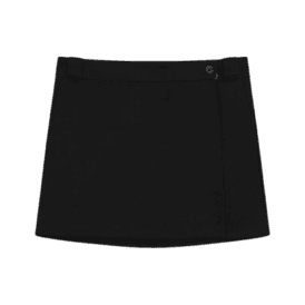 Dickies Union Wrap Skirt in Black