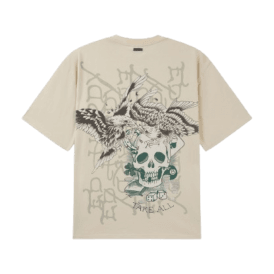 Ed Hardy Multi Graphic Relaxed T Shirt Grey