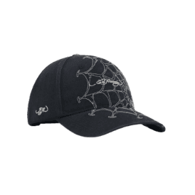 Ed Hardy Spiderweb 5 Panel Trucker Black/white