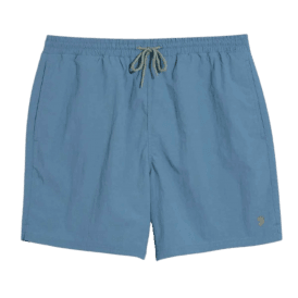 Farah Colbert Plain Swim Short Blue Tide