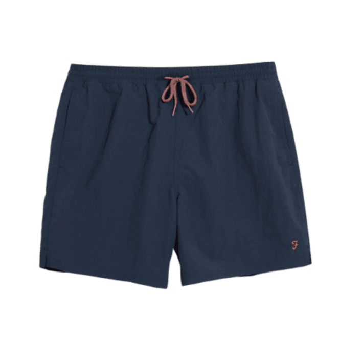 Farah Colbert Plain Swim Short in Yale