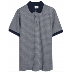 Farah Cotham Short Sleeve Polo Shirt - Yale Blue