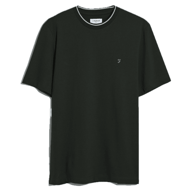 Farah Elton Short Sleeve T-Shirt - Evergreen