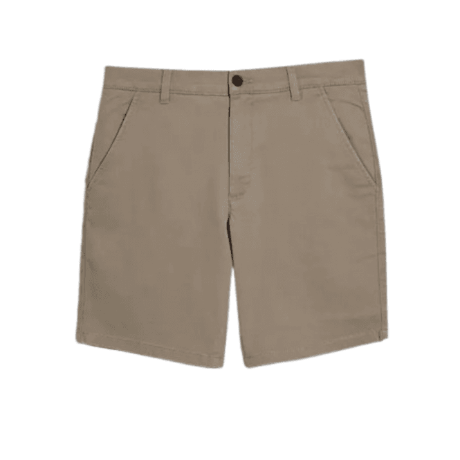 Farah Hawk Twill Short In Beige