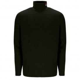 Fila 19th Roll Neck Knit Jumper in Black