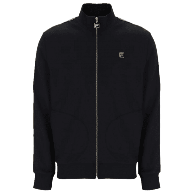 Fila Roman Full Zip Track Jacket - Black