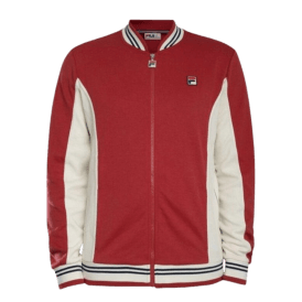 Fila Settanta Baseball Track Jacket Garnet/gardenia/fila Navy