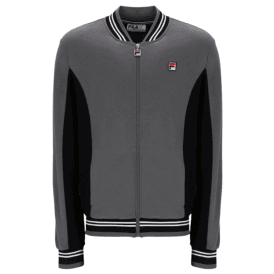 Fila Settanta Baseball Track Jacket Gunmetal/black/white