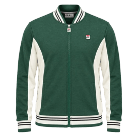Fila Settanta Baseball Track Jacket Pine Needle/gardenia/black