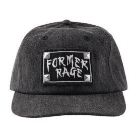 Former Rage Studded Cap in Black