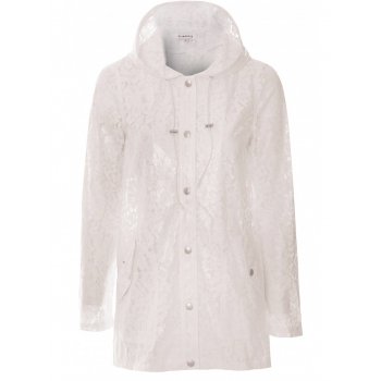 Glamorous Anorak Cream Lace