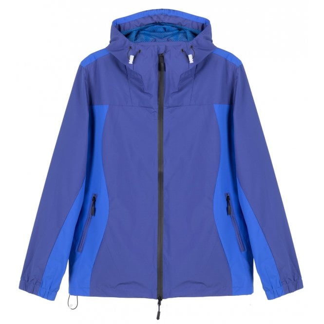 Hikerdelic Mucker Packable Zip-Up Jacket - Navy/Cobalt
