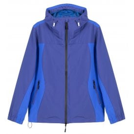 Hikerdelic Mucker Packable Zip-Up Jacket - Navy/Cobalt