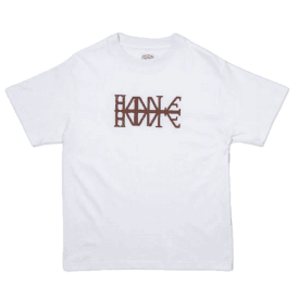 Hoddle Embroidered Rune T-Shirt - White