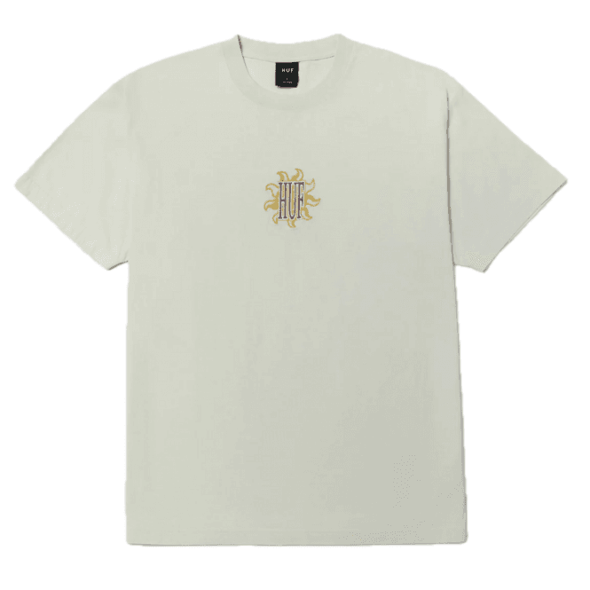 Huf Apollo Short Sleeve Washed T-Shirt - Natural