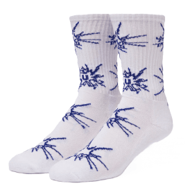 Huf Auto Glass Repair Crew Sock - White