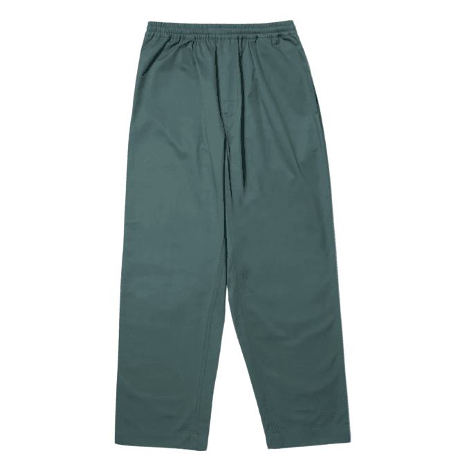 Huf Brushed Elasticated Waist Skate Pant in Sage