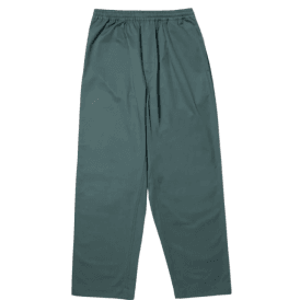 Huf Brushed Elasticated Waist Skate Pant in Sage