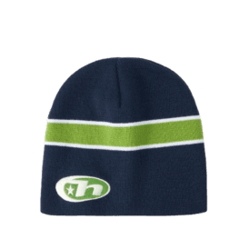 Huf Frequency Skull Beanie in Navy