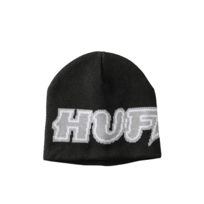 Huf Galaxy Skull Beanie in Black