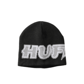 Huf Galaxy Skull Beanie in Black