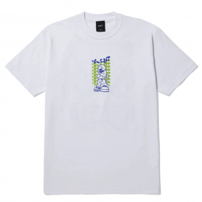 HUF Hell Razor T Shirt - White