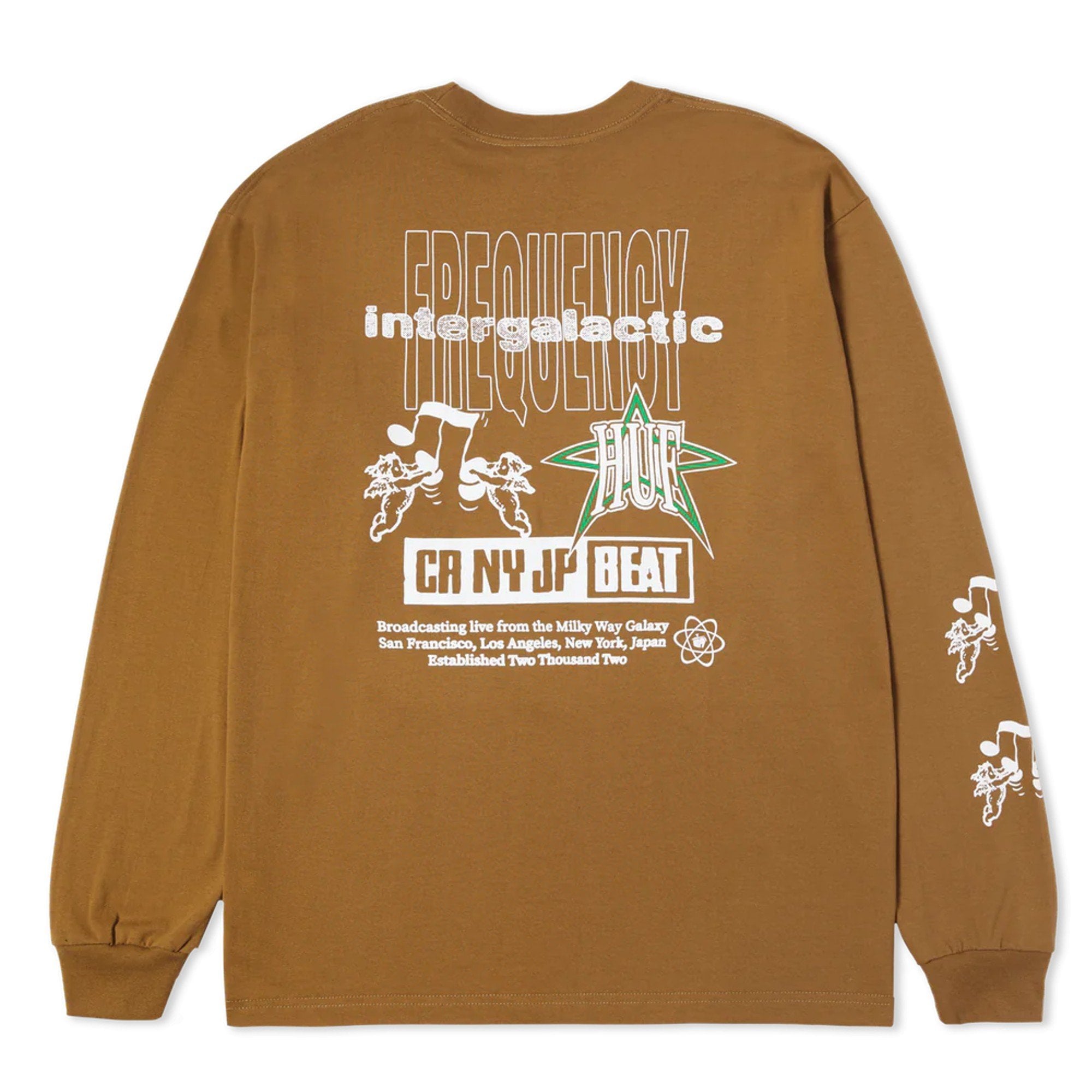 HUF INTERGALACTIC FREQUENCY ZIPデニムジャケットM