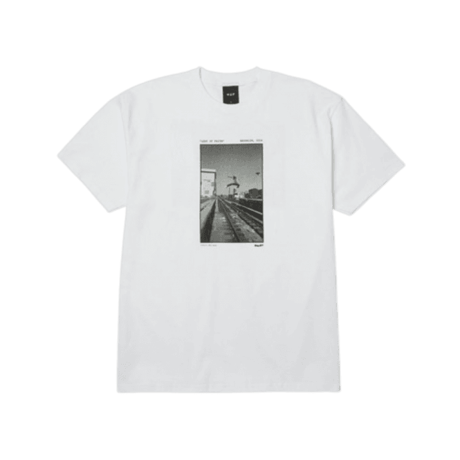 Huf Taking The Leap Ss Tee White