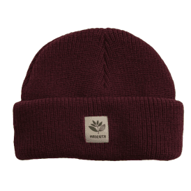Magenta Fam Beanie Hat - Burgundy Red