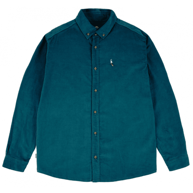 Magenta PWS Corduroy Shirt Jacket - Petrol Blue