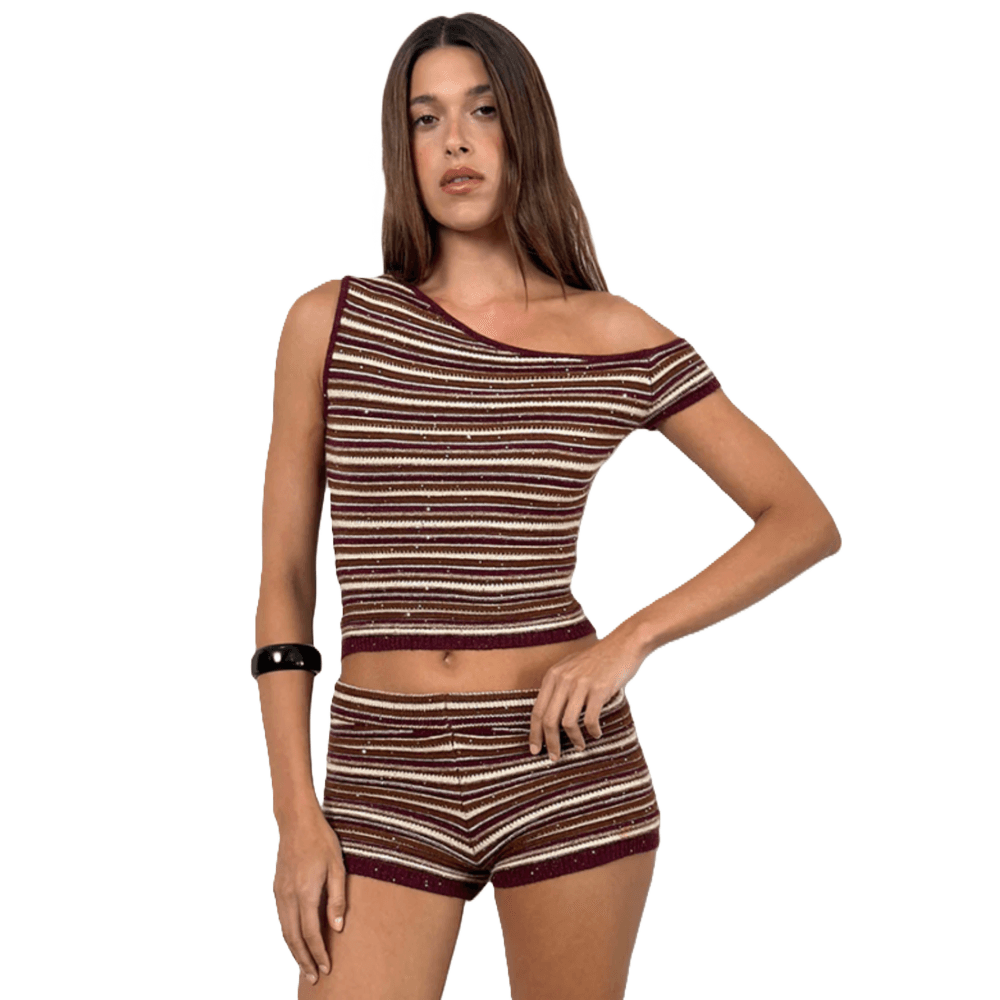 Motel Rocks Red Top Buy the Motel Rocks Tamia Knit Top in Rust